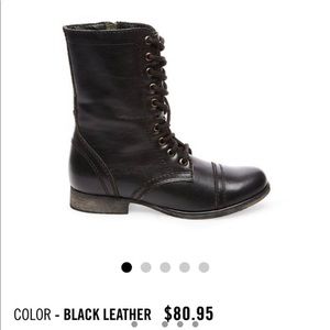 steve madden combat boots